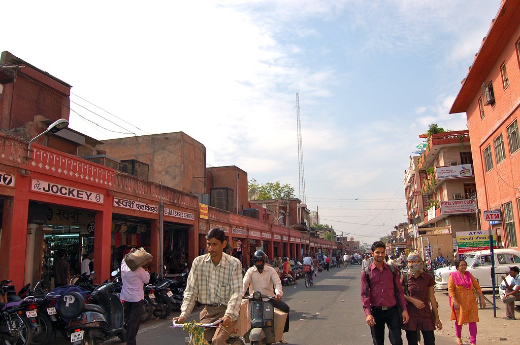 Jaipur : Nehru Bazaar, dans la vieille ville. | Manuel Menal | Flickr