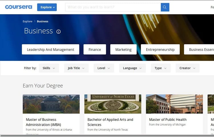 about coursera