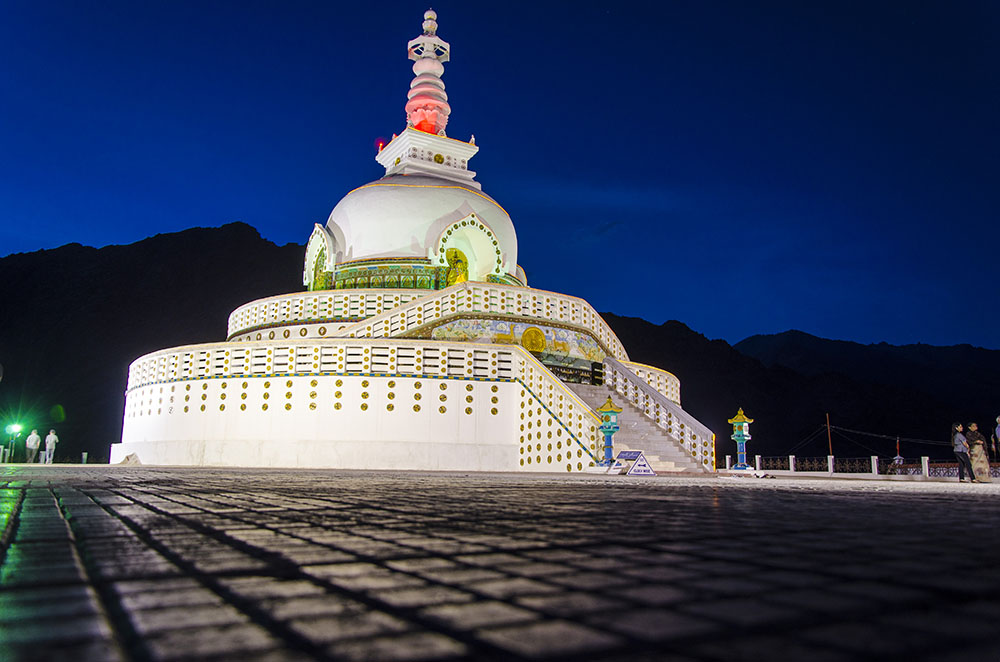 Shanti Stupa, Leh Ladakh - Timings, Entry Fee, Best Time -