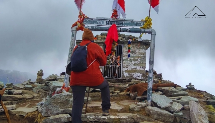 view of Kedarnath Peak from Chandrashila