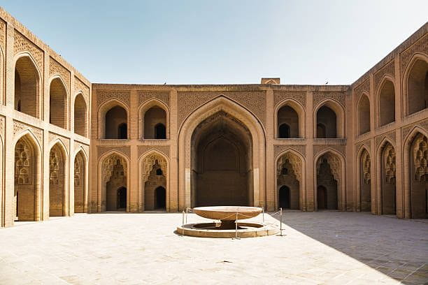 Baghdad Abbasid Palace Iraq Courtyard of the Abbasid Palace in Baghdad, Iraq. Iraq stock pictures, royalty-free photos & images