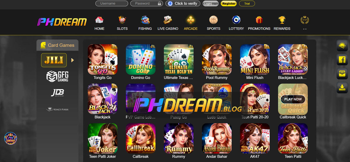 Phdream casino - Login premium online casino with