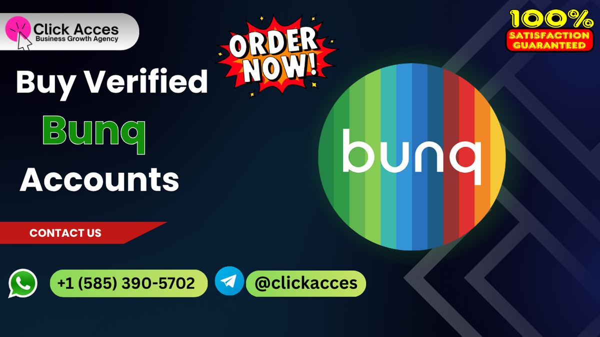 Buy Verified Bunq Accounts for Sale – Trusted Banking Made Simple