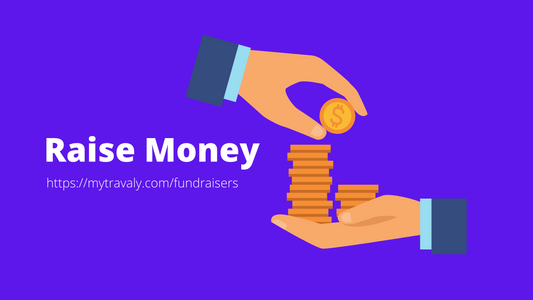How can an NGO raise fund using mytravaly's fundraiser