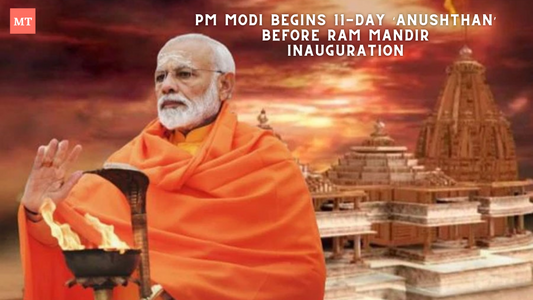 PM Modi begins 11-day ‘anushthan’: Fasting Before Ram Mandir ...