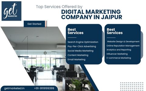 Top Services Offered by Digital Marketing Company in Jaipur