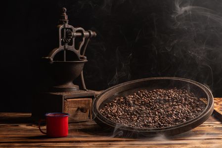 Freshly roasted coffee - what is it like?