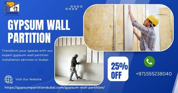 Why Gypsum Wall Partitions Are Perfect for Modern Interiors