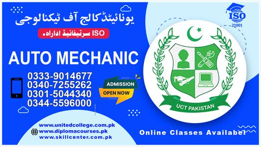 Auto Mechanic Course In Rawalpindi Islamabad