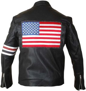 USA Flag Leather Jacket: A Bold Fashion Statement with Patriotic Pride