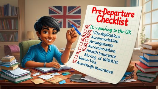 Why a Pre-Departure Checklist Matters for Indian Students Moving to the UK