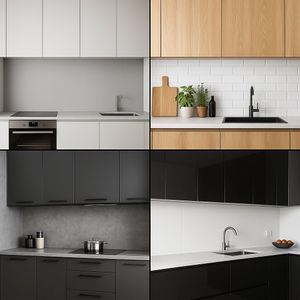 Modern kitchen doors-the perfect combination between style and durability