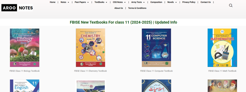 New Course of Class 11 2025