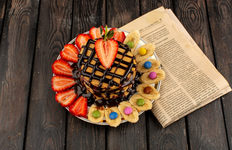 Belgian Waffle Layer Cake Recipe