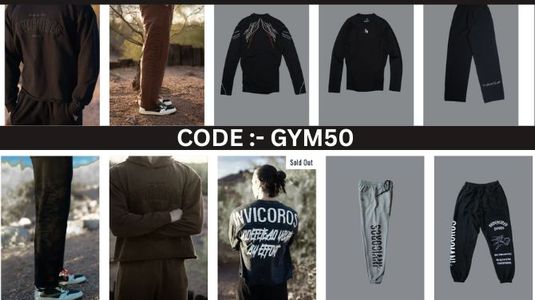 Invicoros: Your Go-To Gym Clothing Brand for Men’s Workout Gear & Sports Wear Online in India.