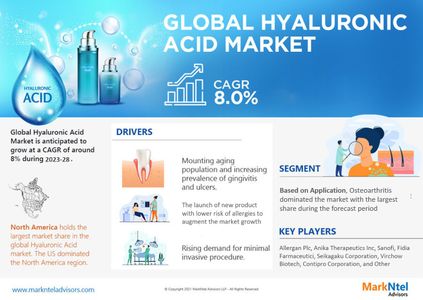 Hyaluronic Acid Market Size, Share, Trends, Demand, Growth and Competitive Analysis 2028
