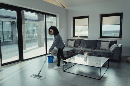 Sponge Floor Mop Built for Tight Corners and Floors