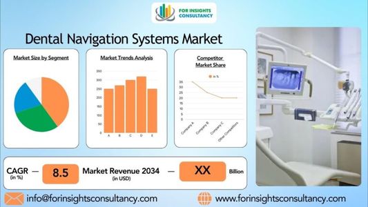 Dental Navigation Systems Market Demand & Growth Outlook in North America (2025–2034)