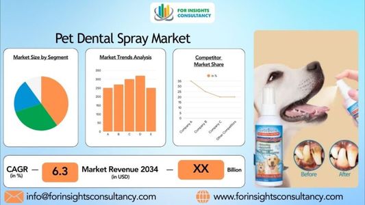 Pet Dental Spray Market Size, Share, Demand, Trends, Key Players Analysis and Forecast 2025-2034