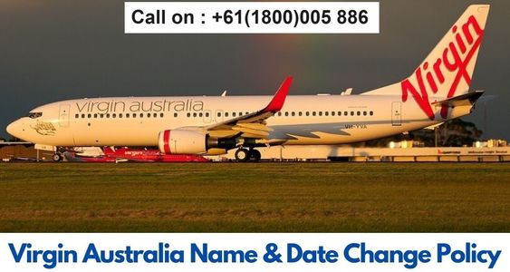 How do I change my name on the Virgin Australia flight?