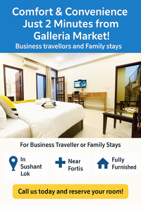 Top Reasons to Choose Service Apartments Gurgaon for a Comfortable Stay