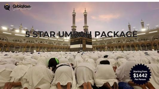 Top-Quality 5-Star Umrah Package from Qiblatain