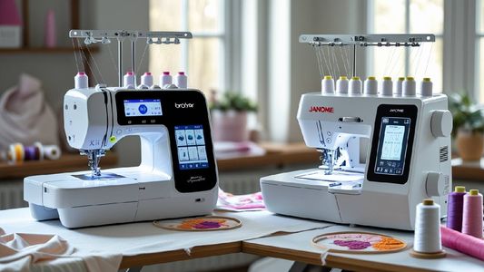Janome vs Brother: A Clear Comparison of Embroidery Machines
