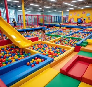 Smigy Playground Safe Play Area for Kids to Learn & Grow