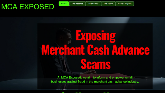 MCAExposed.com Is Collecting Real MCA Scam Reports