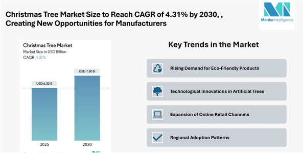 Christmas Tree Market Poised to Grow at 4.31% CAGR by 2030 as Eco-Friendly Options Gain Popularity