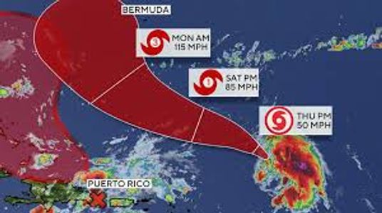 Tropical Storm Humberto Forecast & Path Updates | Track Strength & Impact