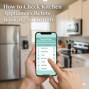 How to Check Kitchen Appliances Before Booking an Airbnb