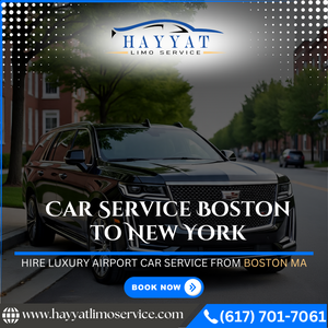 Luxury Sedans & SUVs for Car Service Boston to New York