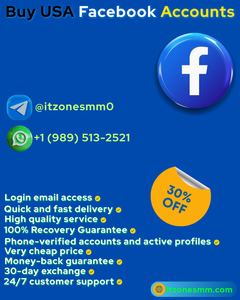 Buy USA And UK Facebook accounts for Fast & Secure Sell in 2026