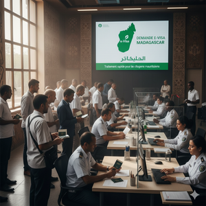 Apply Madagascar e-Visa from Mauritania