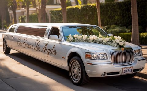 Book Wedding Limo Service in LA with Car Service Los Angeles