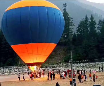 Experience the Sky: Hot Air Ballooning in Manali