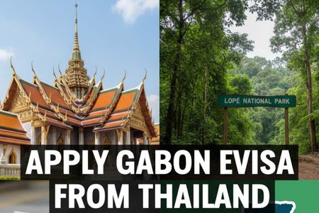 Apply Gabon eVisa from Thailand