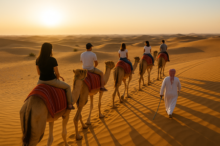 Desert Dubai | 4×4 Dunes, Sandboards, Quads & Campfire