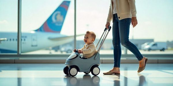 Travel Friendly Push Cars for Kids Perfect for Overseas Vacations