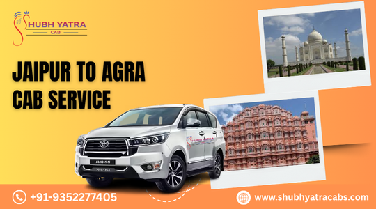 Affordable Jaipur to Agra Cab Service with Instant Booking