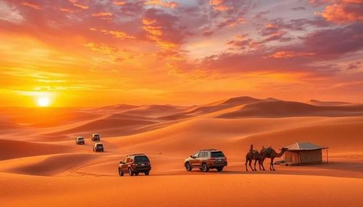 Unleash the Thrill: Experience Dune Bashing in Dubai’s Desert Safari!
