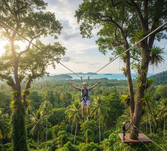 Zipline in Koh Samui : Best Time to Enjoy, What to Expect, Nearby Attractions and Itinerary