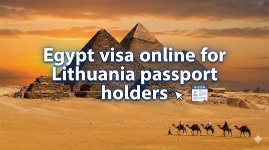 Egypt visa online for Lithuania passport holders