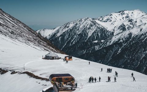 Winter Activities in Kazakhstan Mountains