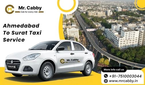 Ahmedabad to Surat Business Tours: Book Mr. Cabby for a Full-Day Taxi Experience