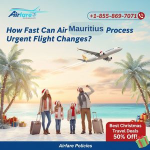How Fast Can Air Mauritius Process Urgent Flight Changes?