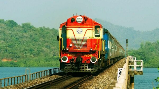 Make a statement by following these train routes in India