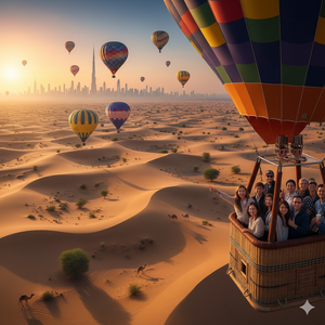 Why a Hot Air Balloon Ride in Dubai Should Be on Every Traveler’s Bucket List