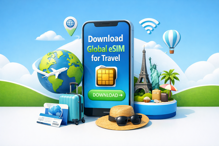 Download Global eSIM for Travel